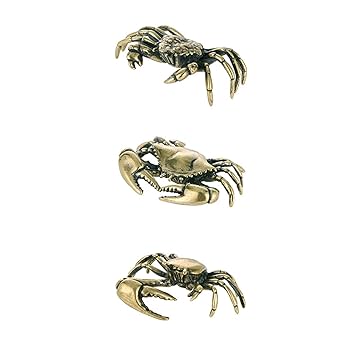 Amazon.co.jp: 真鍮 オーナメント 蟹 カニ 星座 かに座